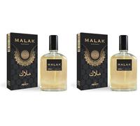 PRADY - Eau de Toilette Malak - Unisex - 90 ml - Fragranza Naturale ed Elegante (Confezione da 2)
