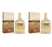 Prady - Eau de Toilette Monty Intense Unisex - 100 ml - Fragranza Intensa e Versatile (Confezione da 2)