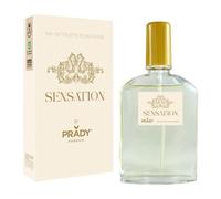 Prady Eau de Toilette Sensation 90 ml - Fragranza femminile floreale e avvolgente con tocchi fruttati e muschiati - Profumo elegante, sensuale e duraturo da donna - Ideale per l'uso quotidiano o di