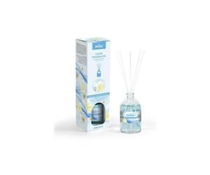 Prady Mikado Deodorante per neutralizzare gli odori d'ambiente - Flacone in vetro da 100 ml e diffusore bacchette NEW