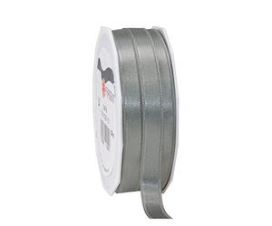 PRÄSENT 10 mm, 25 m Rotolo di Nastro, Raso, su Due Lati, Ardesia