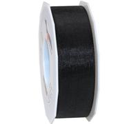 Präsent C.E. 40 mm - 50 m Pattberg Ribbon Europa Basic Tafetta, Black