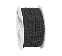 PRÄSENT C.E. Pattberg Mosel - Cordoncino intrecciato per regali, 25 m, larghezza 4 mm, accessorio per decorare e fai da te, decorazione antistrappo