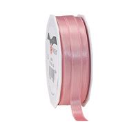 PRÄSENT C.E. Pattberg - Nastro in raso rosa antico, 27 m, per confezioni regalo, larghezza 1 cm, nastro per decorazione e artigianato, nastro decorativo per regali per ogni occasione
