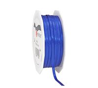 PRÄSENT Blu Reale, 50 m per confezionare, Larghezza 0,3 cm, Decorazioni e Artigianato, Nastro Decorativo per Regali, per Ogni Occasione, Poliestere, Acquamarina, 3mm-50m, unità