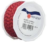 PRÄSENT - Cordoncino Mosel, 2 mm, 50 m, Colore: Bordeaux