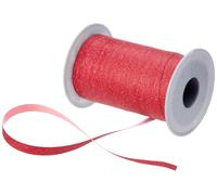 Präsent Curling Ribbon, 10 mm Width, 100 m Length, Red 10 mm width, 100 m length