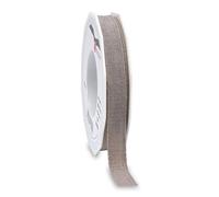 Präsent Leinen Nastro Effetto Iuta, arenaria, 15 mm-15 m, Crema