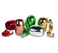 PRÄSENT MEXICO nastro per pacchi color multicolore, set di 24 rotolini, lungh. 20 m, largh. 5 mm, nastri colorati, palloncini, fiocchi regalo e decorazioni