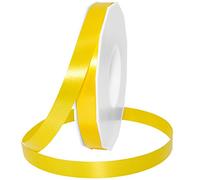 PRÄSENT Nastro arricciacapelli, Giallo, 15mm-91m