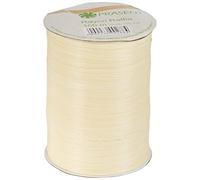 PRÄSENT Nastro biodegradabile, Rayon, Giallo Chiaro, 100 Meter Spool, unità