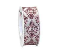 Präsent Nastro, Cream/Old Rose, 72 mm - 50 m