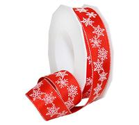 Präsent Nastro di Neve, Poliestere, Rosso, 11 x 11 x 3 cm