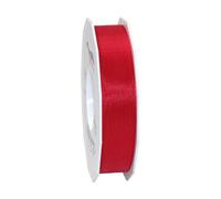 Präsent Nastro in taffetà, Acetato, Rosso, 25mm-50m