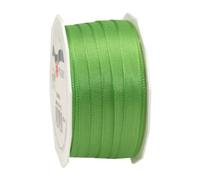 Präsent Nastro in taffetà, Acetato, Verde Lime, 10mm-50m