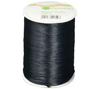 Präsent Nastro biodegradabile, Rayon, Nero, 100 meter spool