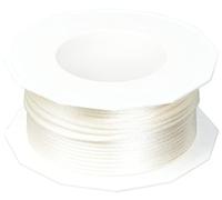 Präsent Rhein - Cordoncino in raso, 3 mm, 50 m, colore: Panna