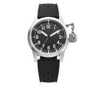 Praesidus A-5 UDT Automatico Acciaio Nero Silicone Orologio Uomo