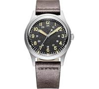 PRAESIDUS Orologio da campo Jungle per uomo - Orologio da campo militare da 34/38mm, assemblato negli Stati Uniti con movimento Meca-Quartz giapponese, 38mm, classico