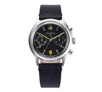 Praesidus PAC76 BL Cronografo Ibrido Meccanico Quarzo Pelle Acciaio Orologi Uomo