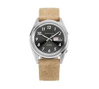 PRAESIDUS REC SPEC WHITE SUNRAY Automatico Acciaio Pelle Marrone Orologio Uomo