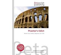 Praetor's Edict: Roman Law, Praetor, Responsa, Ius Civile