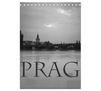 Prag - Praha - Prague (Tischkalender 2026 DIN A5 hoch), CALVENDO Monatskalender: Die goldene Stadt in zeitlosen Schwarzweißfotografien