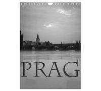 Prag - Praha - Prague (Wandkalender 2026 DIN A4 hoch), CALVENDO Monatskalender: Die goldene Stadt in zeitlosen Schwarzweißfotografien