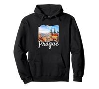 Praga Repubblica Ceca Souvenir Praga Felpa con Cappuccio