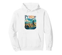 Praga Repubblica Ceca Souvenir Praga Felpa con Cappuccio