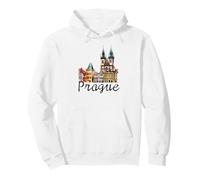 Praga Repubblica Ceca Souvenir Praga Felpa con Cappuccio