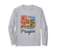 Praga Repubblica Ceca Souvenir Praga Maglia a Manica