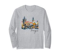 Praga Repubblica Ceca Souvenir Praga Maglia a Manica
