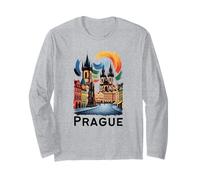 Praga Repubblica Ceca Souvenir Praga Maglia a Manica