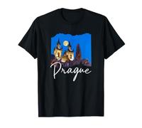 Praga Repubblica Ceca Souvenir Praga Maglietta