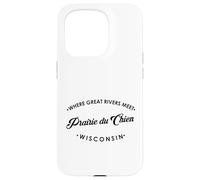 Prairie du Chien WI dove si incontrano i grandi fiumi Custodia per iPhone 15 Pro