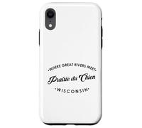 Prairie du Chien WI dove si incontrano i grandi fiumi Custodia per iPhone XR