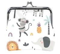 Prairie Joy - portafoglio da donna in pelle bianca con stampa floreale carino per cambio di carte per ragazze, Prairie Joy White, UNITALLA Classic, Prairie Joy White, UNITALLA Classic, Prairie Joy