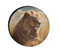 Prairie Lion - Copricerchi impermeabili anti UV da 76,2 cm per asse singolo, per camper, camion, SUV, rimorchi, universali, per tutte le stagioni