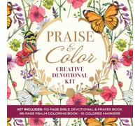 Praise & Color Creative Devotional Kit: Bible Devotional & Psalm Coloring Kit