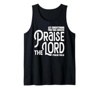 Praise The Lord Bible Verse Shirt Christian Jesus Shirts Canotta