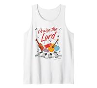 Praise The Lord - Psalm 150:6 Christian Church Worship Color Canotta