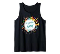 Praise The Lord - Psalm 150:6 Christian Church Worship Color Canotta
