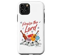 Praise The LORD - Psalm 150:6 Christian Church Worship Color Custodia per iPhone 11 Pro