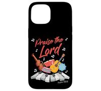 Praise The LORD - Psalm 150:6 Christian Church Worship Color Custodia per iPhone 15