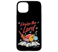 Praise The LORD - Psalm 150:6 Christian Church Worship Color Custodia per iPhone 15 Plus