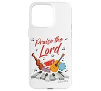 Praise The LORD - Psalm 150:6 Christian Church Worship Color Custodia per iPhone 15 Pro Max