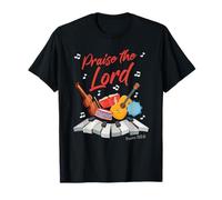 Praise The Lord - Psalm 150:6 Christian Church Worship Color Maglietta