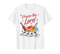 Praise The Lord - Psalm 150:6 Christian Church Worship Color Maglietta