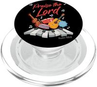 Praise The LORD - Psalm 150:6 Christian Church Worship Color PopSockets PopGrip per MagSafe